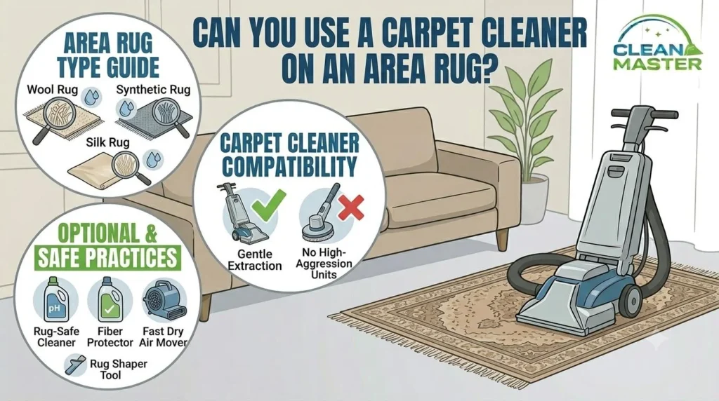 Can You Use A Carpet Cleaner On An Area Rug