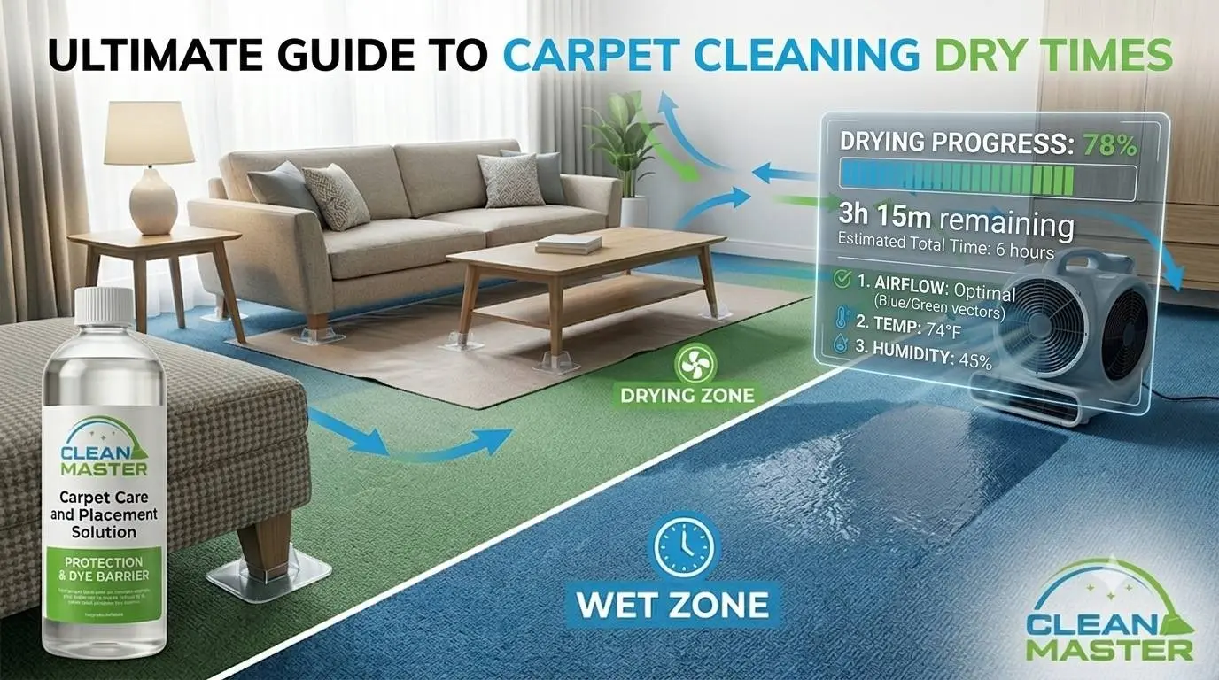 Carpet Cleaning Dry Times