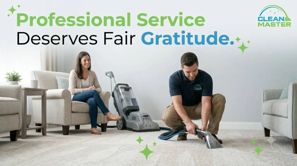 How Much Can You Tip A Carpet Cleaner