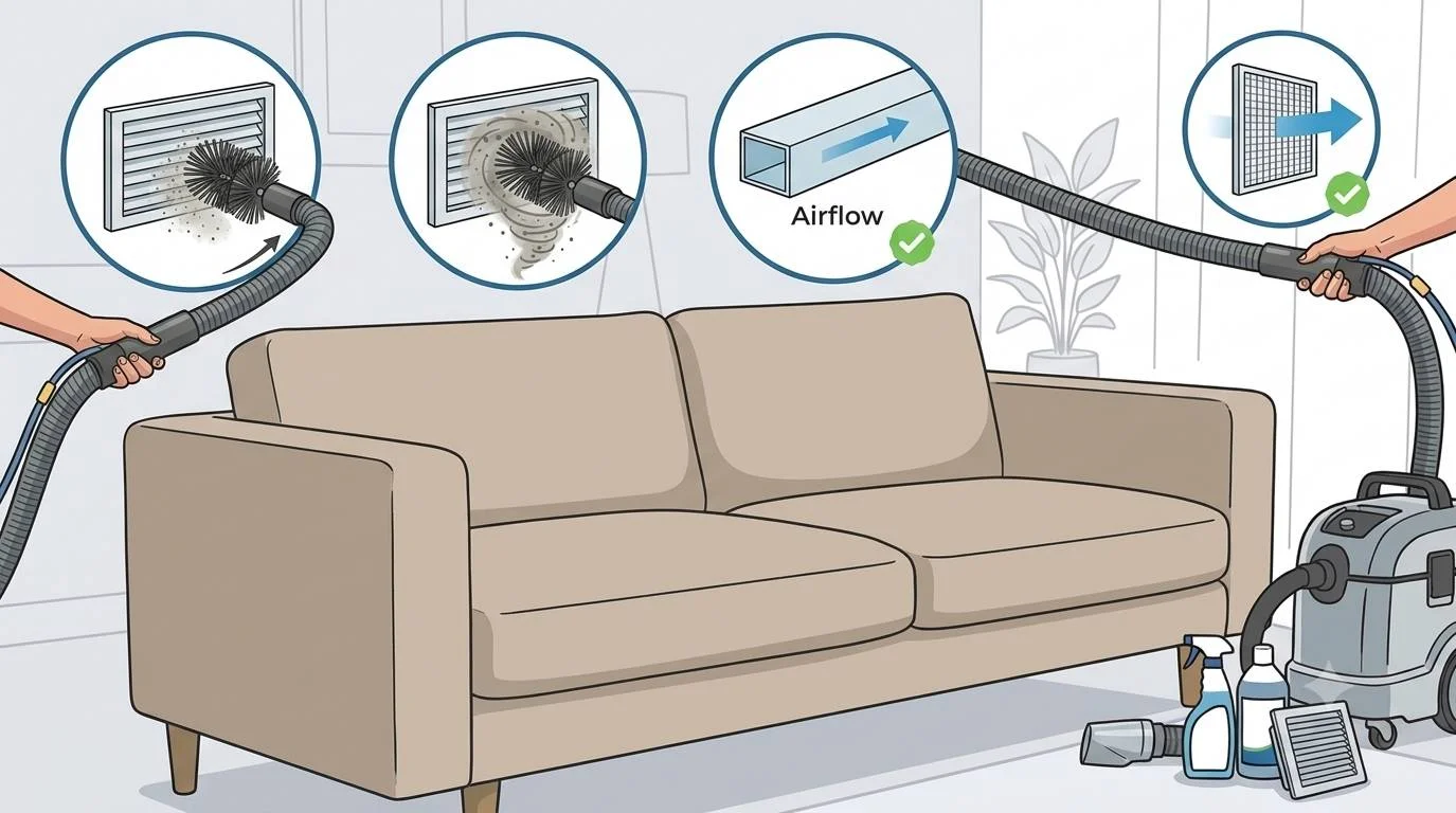 How To Do Household Air Duct Cleaning 2