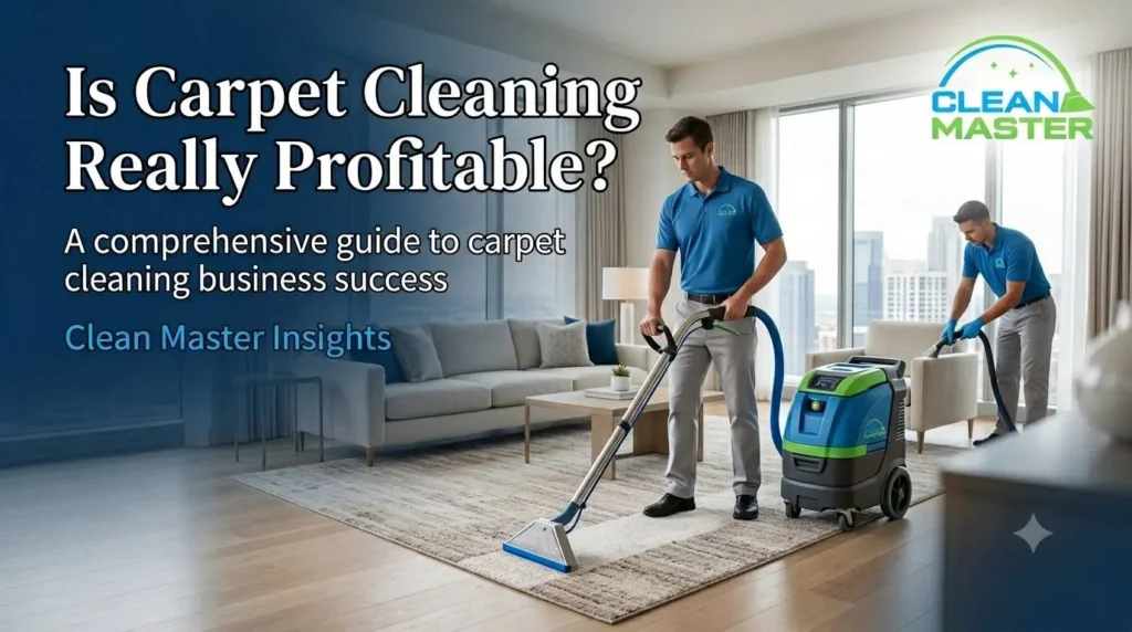 Is Carpet Cleaning Really Profitable