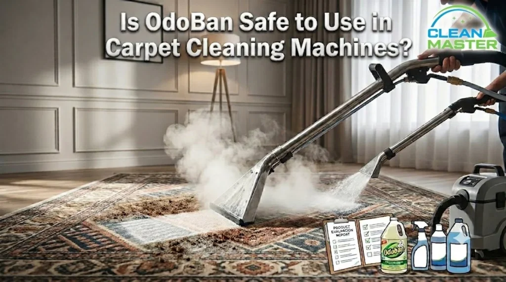 Is OdoBan Safe to Use in Carpet Cleaning Machines