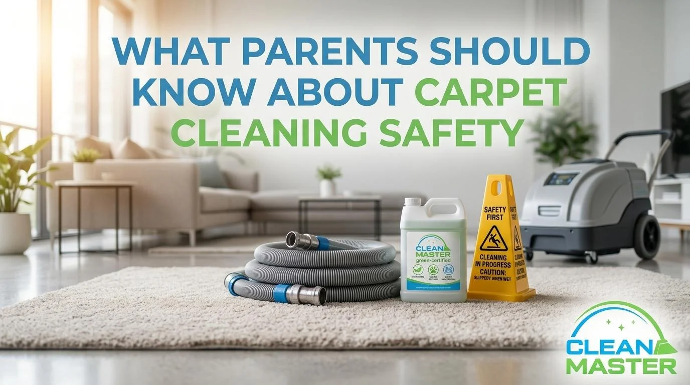 Parents Should Know About Carpet Cleaning Safety