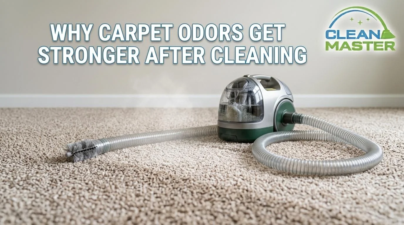 Why Carpet Odors Get Stronger After Cleaning 2