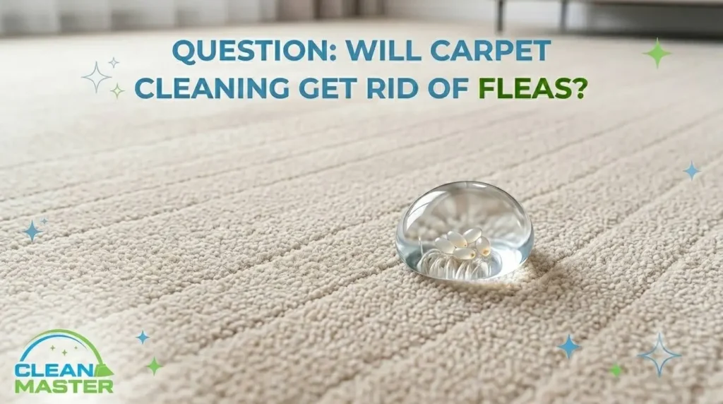 _Will Carpet Cleaning Get Rid of Fleas