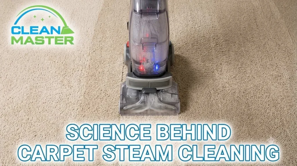 science behind carpet steam clean