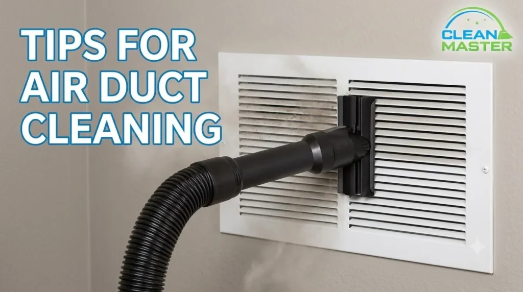 tips for air duct cleaner