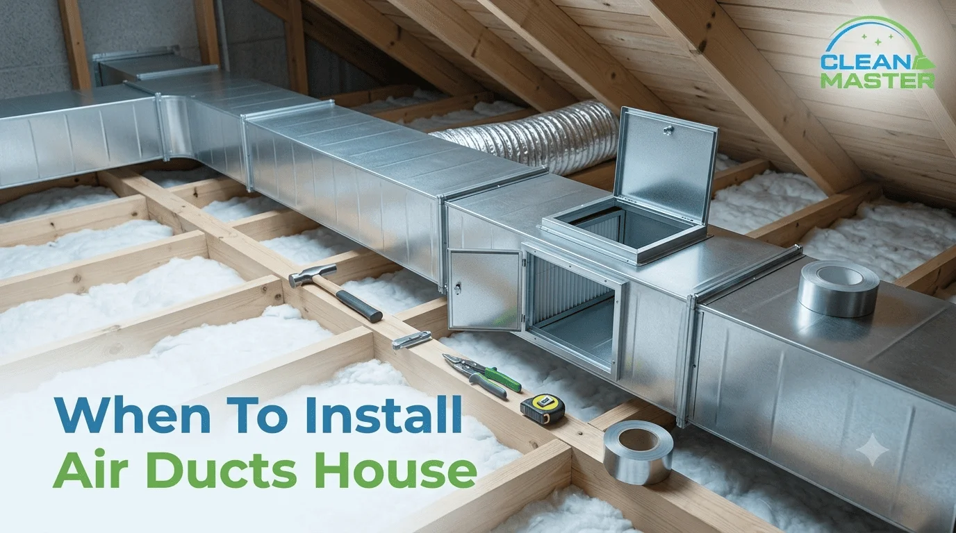 When To Install Air Ducts House