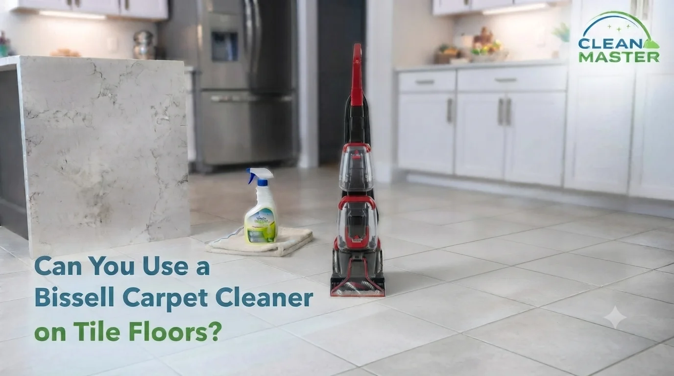 can you use a bissell carpet cleaner on tile floors