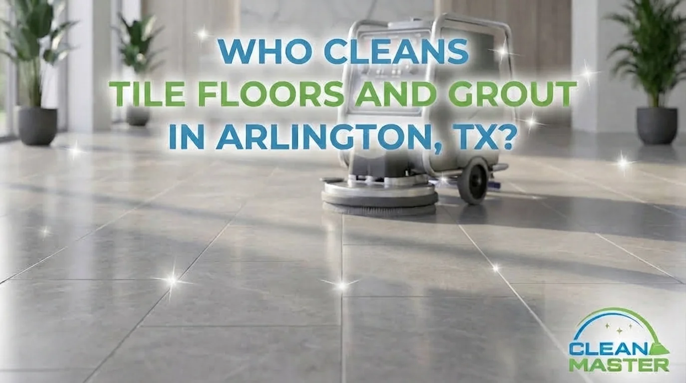 tile floor and grout in Arlington