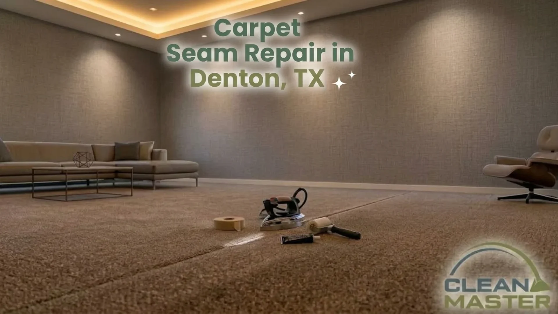 Carpet Seam Repair in Denton, TX