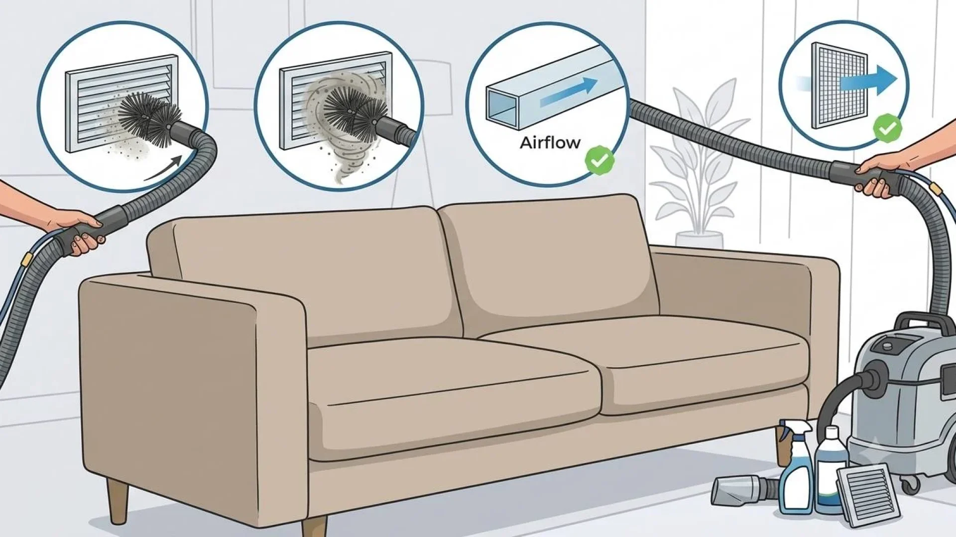 How To Do Household Air Duct Cleaning 2