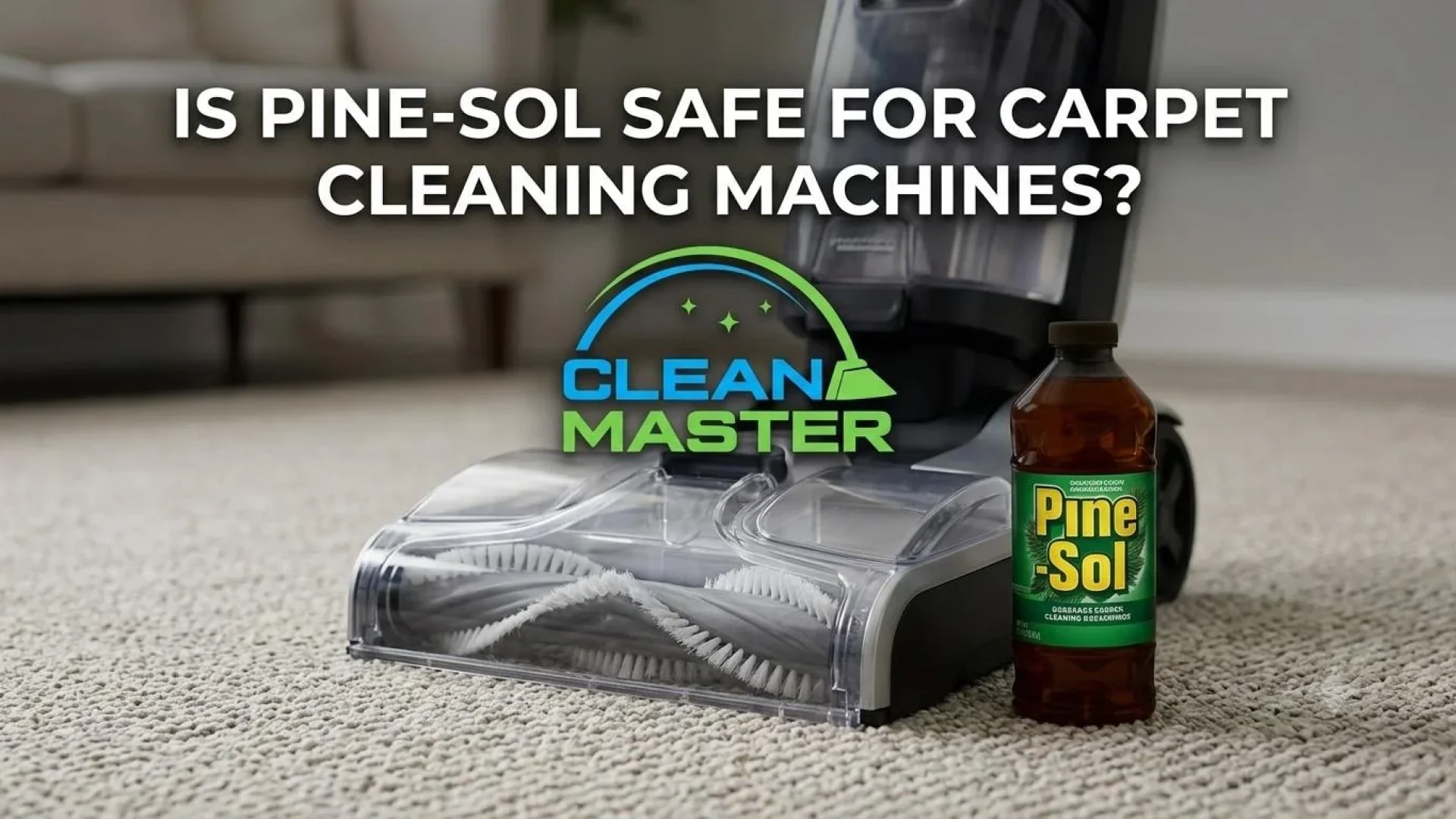 Is Pine Sol Safe for Carpet Cleaning Machines 2