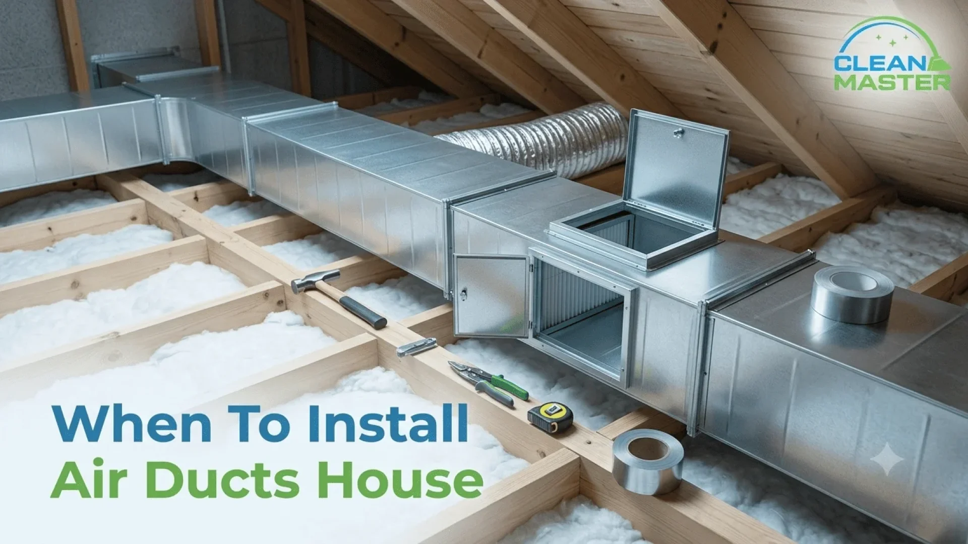 When To Install Air Ducts House