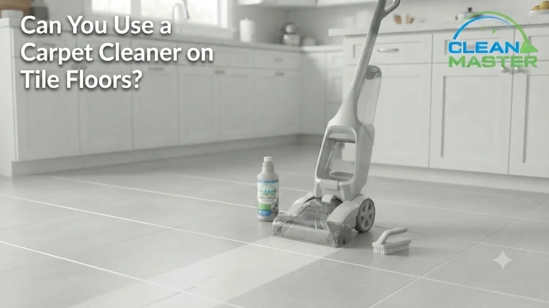 can you use a carpet cleaner on a tile floor